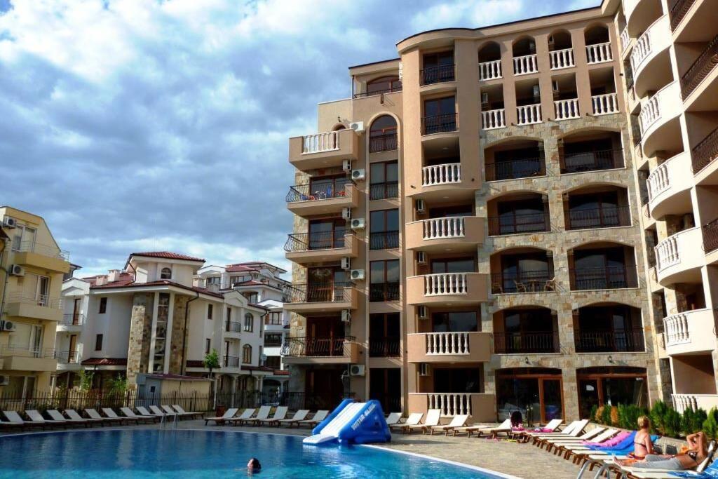 Kalia Apartment Sunny Beach 2-Zimmer+Balkon Top Buitenkant foto